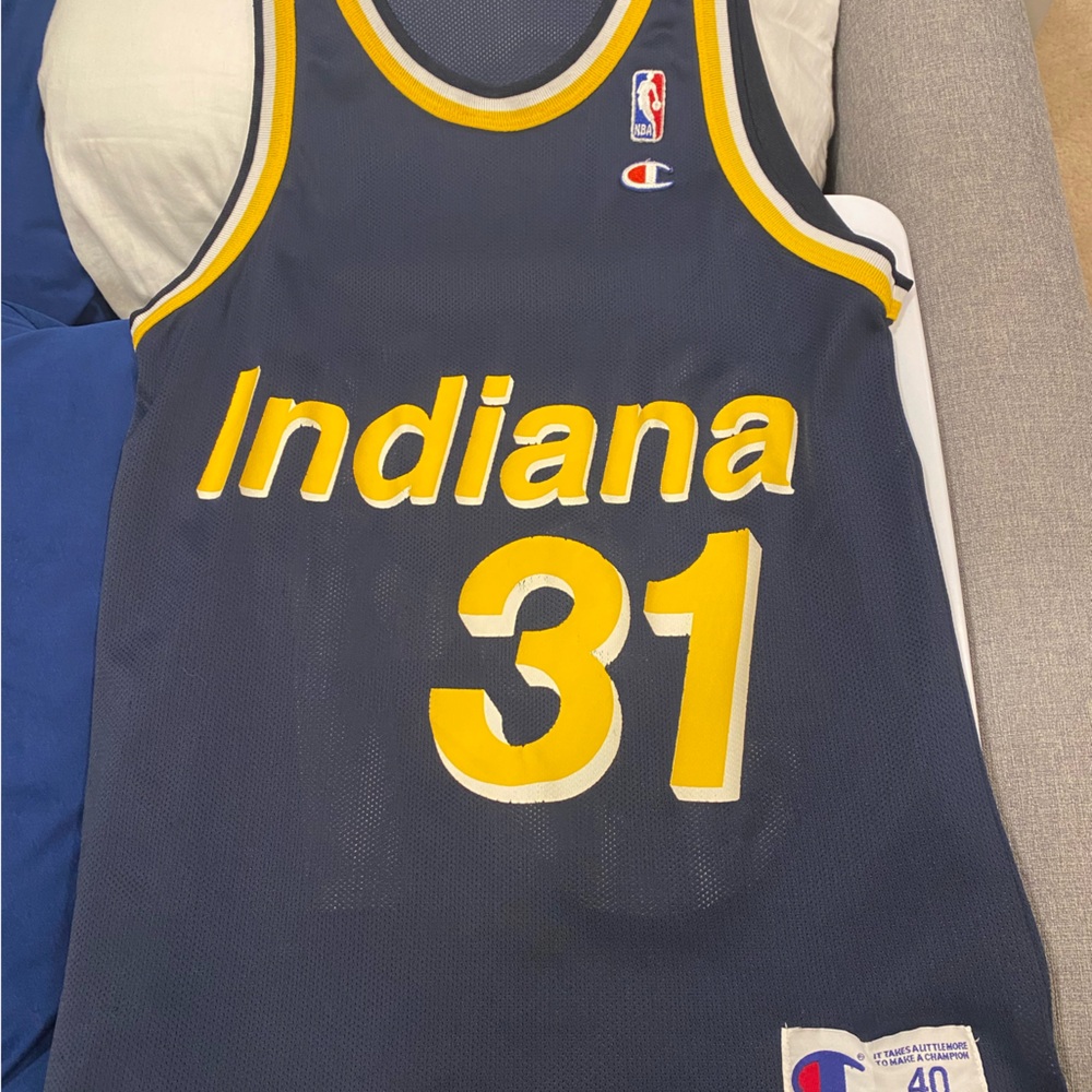 Vintage Reggie Miller Indiana Pacers jersey